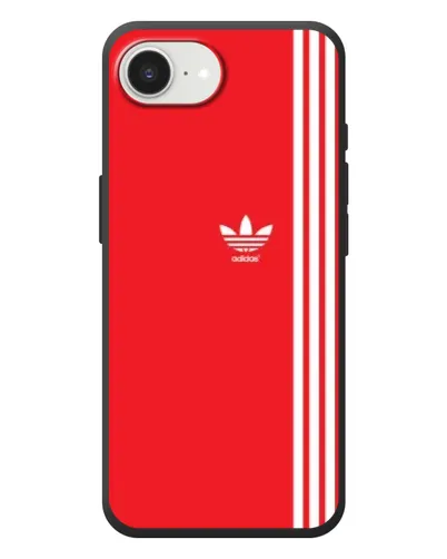 Чехол для iPhone 17e с картинкой «Красный минимализм Adidas» Чехол для iPhone 17e с картинкой «Красный минимализм Adidas»