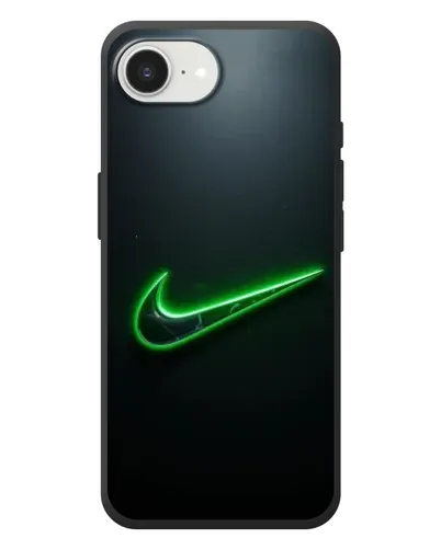 Чехол для iPhone 17e с картинкой «Неоновый контур Nike» Чехол для iPhone 17e с картинкой «Неоновый контур Nike»