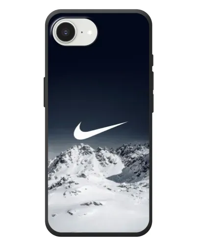 Чехол для iPhone 17e с картинкой «Nike — зимние горы» Чехол для iPhone 17e с картинкой «Nike — зимние горы»