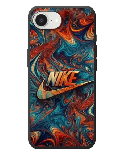 Чехол для iPhone 17e с картинкой «Nike в абстракции» Чехол для iPhone 17e с картинкой «Nike в абстракции»