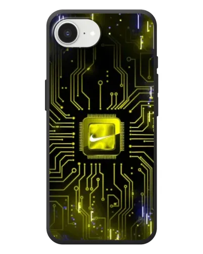 Чехол для iPhone 17e с картинкой «Nike — золотая искра» Чехол для iPhone 17e с картинкой «Nike — золотая искра»