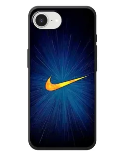 Чохол для iPhone 17e з картинкою «Синій пульс Nike»