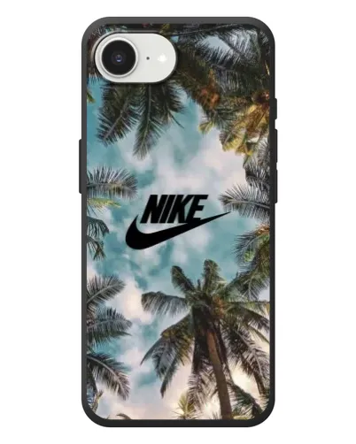 Чохол для iPhone 17e з картинкою «Тропічний принт Nike» Чохол для iPhone 17e з картинкою «Тропічний принт Nike»