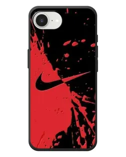 Чохол для iPhone 17e з картинкою «Червоні бризки Nike»