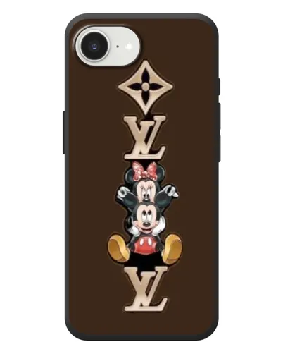 Чехол для iPhone 17e с картинкой «LV и Микки Маус» Чехол для iPhone 17e с картинкой «LV и Микки Маус»