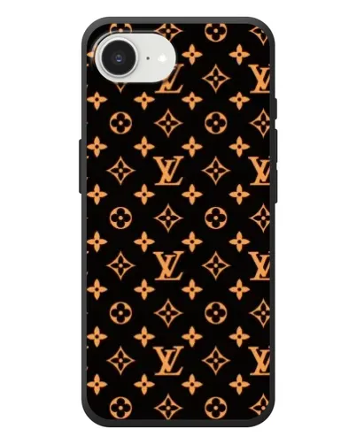 Чехол для iPhone 17e с картинкой «Золотая монограмма LV» Чехол для iPhone 17e с картинкой «Золотая монограмма LV»