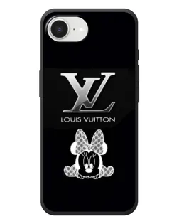 Чехол для iPhone 17e с картинкой «LV и Минни Маус»