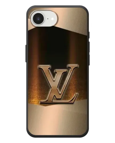 Чехол для iPhone 17e с картинкой «LV — золотое сияние» Чехол для iPhone 17e с картинкой «LV — золотое сияние»