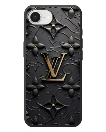 Чехол для iPhone 17e с картинкой «Кожаная текстура LV» Чехол для iPhone 17e с картинкой «Кожаная текстура LV»