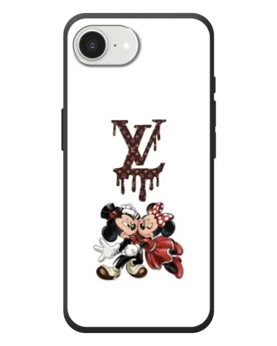 Чехол для iPhone 17e с картинкой «LV и Микки Маус» Чехол для iPhone 17e с картинкой «LV и Микки Маус»