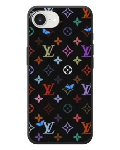 Чехол для iPhone 17e с картинкой «Цветная монограмма LV» Чехол для iPhone 17e с картинкой «Цветная монограмма LV»
