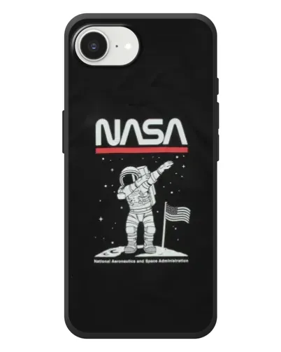 Чехол для iPhone 17e с картинкой «NASA — шагаем по Луне» Чехол для iPhone 17e с картинкой «NASA — шагаем по Луне»