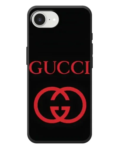 Чехол для iPhone 17e с картинкой «Gucci — красный логотип» Чехол для iPhone 17e с картинкой «Gucci — красный логотип»