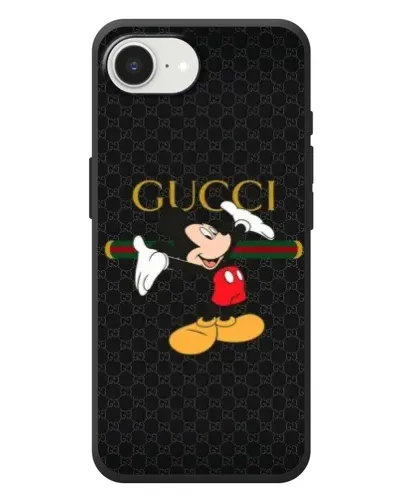 Чехол для iPhone 17e с картинкой «Микки Маус Gucci» Чехол для iPhone 17e с картинкой «Микки Маус Gucci»