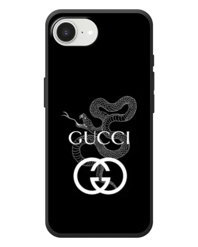 Чехол для iPhone 17e с картинкой «Gucci — серебряная змея» Чехол для iPhone 17e с картинкой «Gucci — серебряная змея»