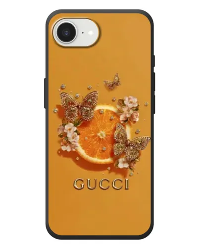 Чохол для iPhone 17e з картинкою «Gucci — золоті метелики» Чохол для iPhone 17e з картинкою «Gucci — золоті метелики»