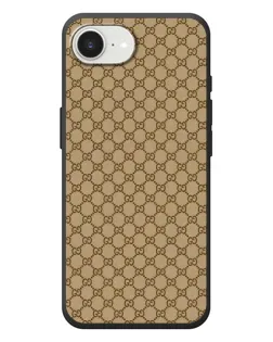 Чохол для iPhone 17e з картинкою «Gucci — класичний беж»
