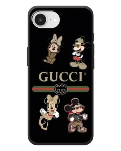 Чохол для iPhone 17e з картинкою «Gucci — герої Disney та монограма» Чохол для iPhone 17e з картинкою «Gucci — герої Disney та монограма»