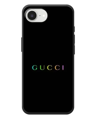 Чохол для iPhone 17e з картинкою «Gucci — неоновий мінімалізм» Чохол для iPhone 17e з картинкою «Gucci — неоновий мінімалізм»
