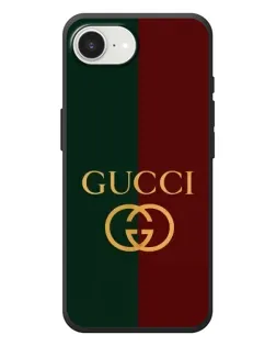 Чохол для iPhone 17e з картинкою «Gucci — темно-зелений градієнт»