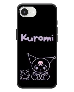 Чехол для iPhone 17e с картинкой «Kuromi — черный минимализм» Чехол для iPhone 17e с картинкой «Kuromi — черный минимализм»