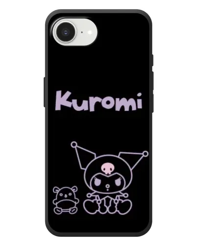 Чехол для iPhone 17e с картинкой «Kuromi — черный минимализм» Чехол для iPhone 17e с картинкой «Kuromi — черный минимализм»
