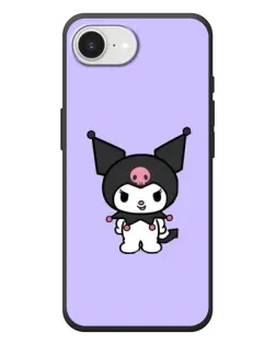 Чехол для iPhone 17e с картинкой «Kuromi — нежный фиолетовый»