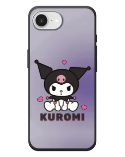 Чехол для iPhone 17e с картинкой «Kuromi — фиолетовый арт»
