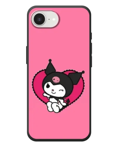 Чехол для iPhone 17e с картинкой «Kuromi — любовь в сердце» Чехол для iPhone 17e с картинкой «Kuromi — любовь в сердце»
