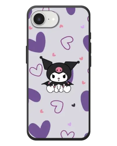 Чехол для iPhone 17e с картинкой «Kuromi и лавандовые сердца» Чехол для iPhone 17e с картинкой «Kuromi и лавандовые сердца»
