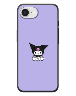 Чехол для iPhone 17e с картинкой «Kuromi — фиолетовый минимализм»