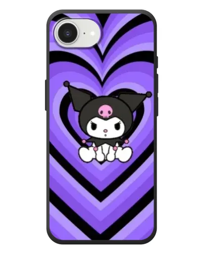 Чехол для iPhone 17e с картинкой «Kuromi и фиолетовые сердца» Чехол для iPhone 17e с картинкой «Kuromi и фиолетовые сердца»
