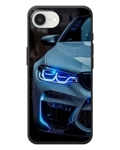 Чехол для iPhone 17e с картинкой «Взгляд BMW с синими фарами» Чехол для iPhone 17e с картинкой «Взгляд BMW с синими фарами»