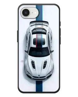 Чехол для iPhone 17e с картинкой «Вид сверху — BMW M»