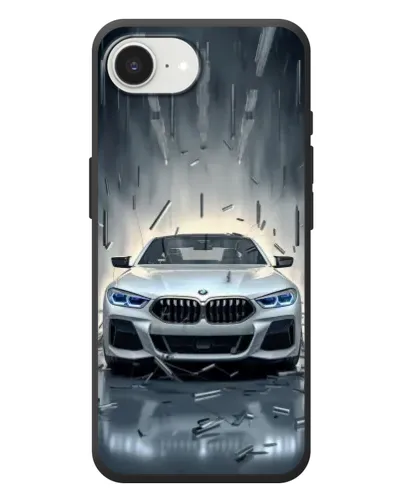 Чехол для iPhone 17e с картинкой «BMW в свете фар» Чехол для iPhone 17e с картинкой «BMW в свете фар»