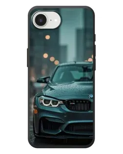 Чехол для iPhone 17e с картинкой «BMW в огнях города»