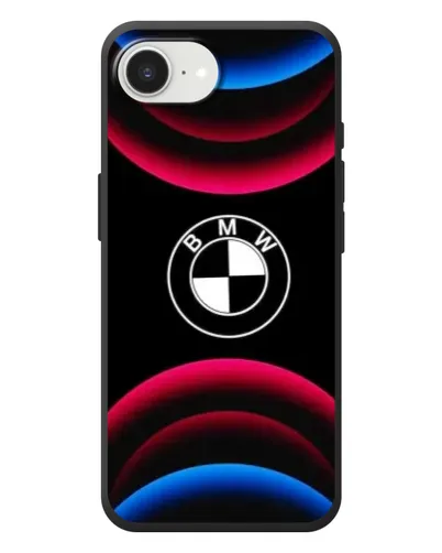 Чехол для iPhone 17e с картинкой «Логотип BMW и неоновые дуги» Чехол для iPhone 17e с картинкой «Логотип BMW и неоновые дуги»