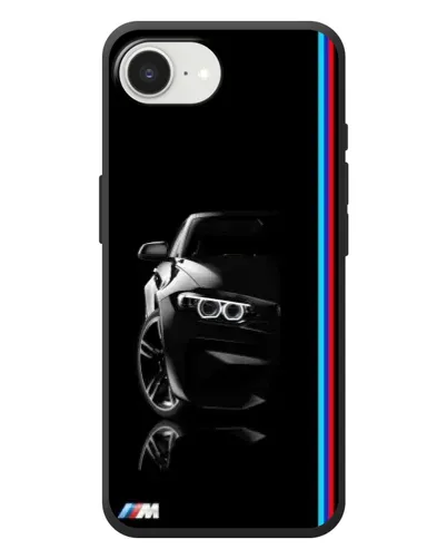 Чехол для iPhone 17e с картинкой «Силуэт BMW в темноте» Чехол для iPhone 17e с картинкой «Силуэт BMW в темноте»
