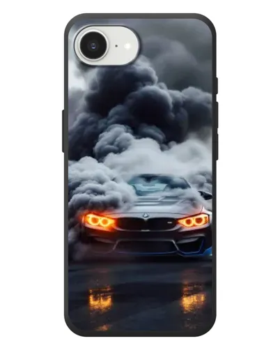 Чехол для iPhone 17e с картинкой «BMW в дыму» Чехол для iPhone 17e с картинкой «BMW в дыму»