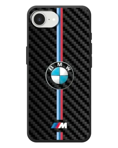 Чехол для iPhone 17e с картинкой «Эмблема BMW и карбон» Чехол для iPhone 17e с картинкой «Эмблема BMW и карбон»
