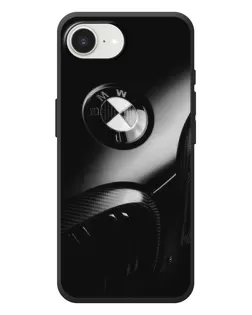 Чехол для iPhone 17e с картинкой «Эмблема BMW — макро»