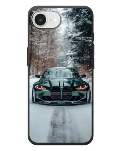 Чехол для iPhone 17e с картинкой «BMW в зимнем лесу» Чехол для iPhone 17e с картинкой «BMW в зимнем лесу»