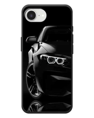 Чохол для iPhone 17e з картинкою «Чорна BMW — профіль» Чохол для iPhone 17e з картинкою «Чорна BMW — профіль»