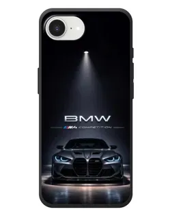 Чохол для iPhone 17e з картинкою «BMW крізь нічне місто» Чохол для iPhone 17e з картинкою «BMW крізь нічне місто»