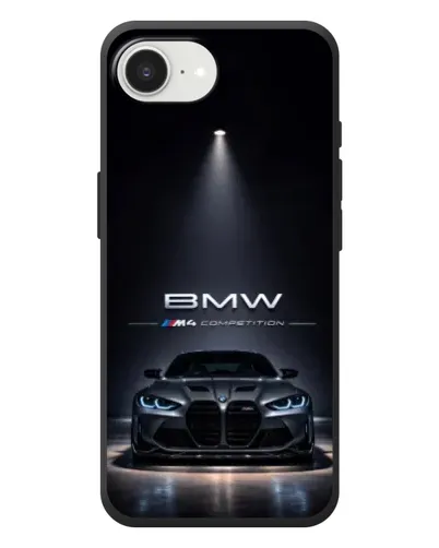 Чохол для iPhone 17e з картинкою «BMW крізь нічне місто» Чохол для iPhone 17e з картинкою «BMW крізь нічне місто»