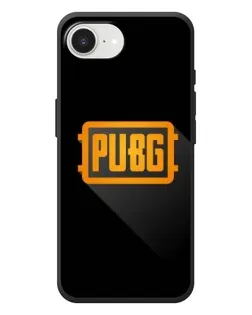 Чехол для iPhone 17e с картинкой «PUBG — рамка лого»