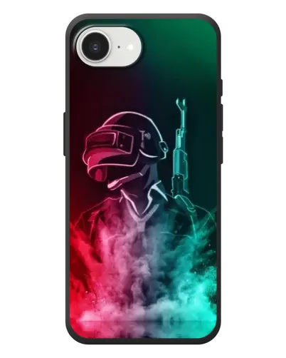 Чехол для iPhone 17e с картинкой «PUBG — огненный воин» Чехол для iPhone 17e с картинкой «PUBG — огненный воин»