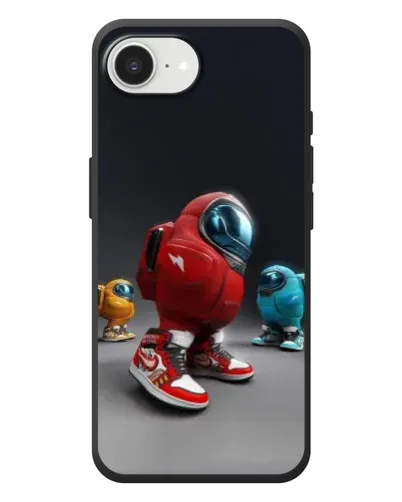 Чехол для iPhone 17e с картинкой «Among Us — 3D стиль»