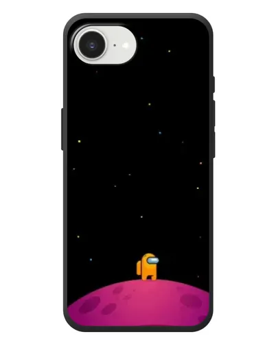Чехол для iPhone 17e с картинкой «Одинокий герой на планете»