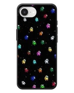 Чехол для iPhone 17e с картинкой «Экипаж Among Us» Чехол для iPhone 17e с картинкой «Экипаж Among Us»